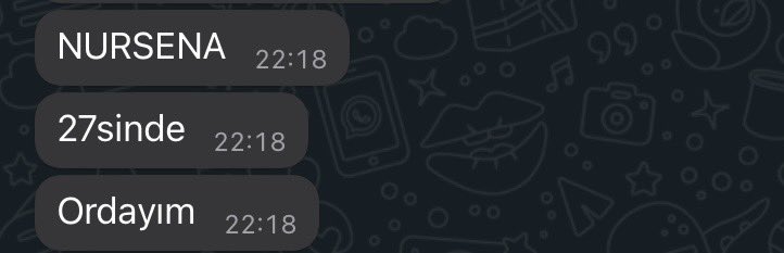 Modumu yerine getiren o mesaj ;