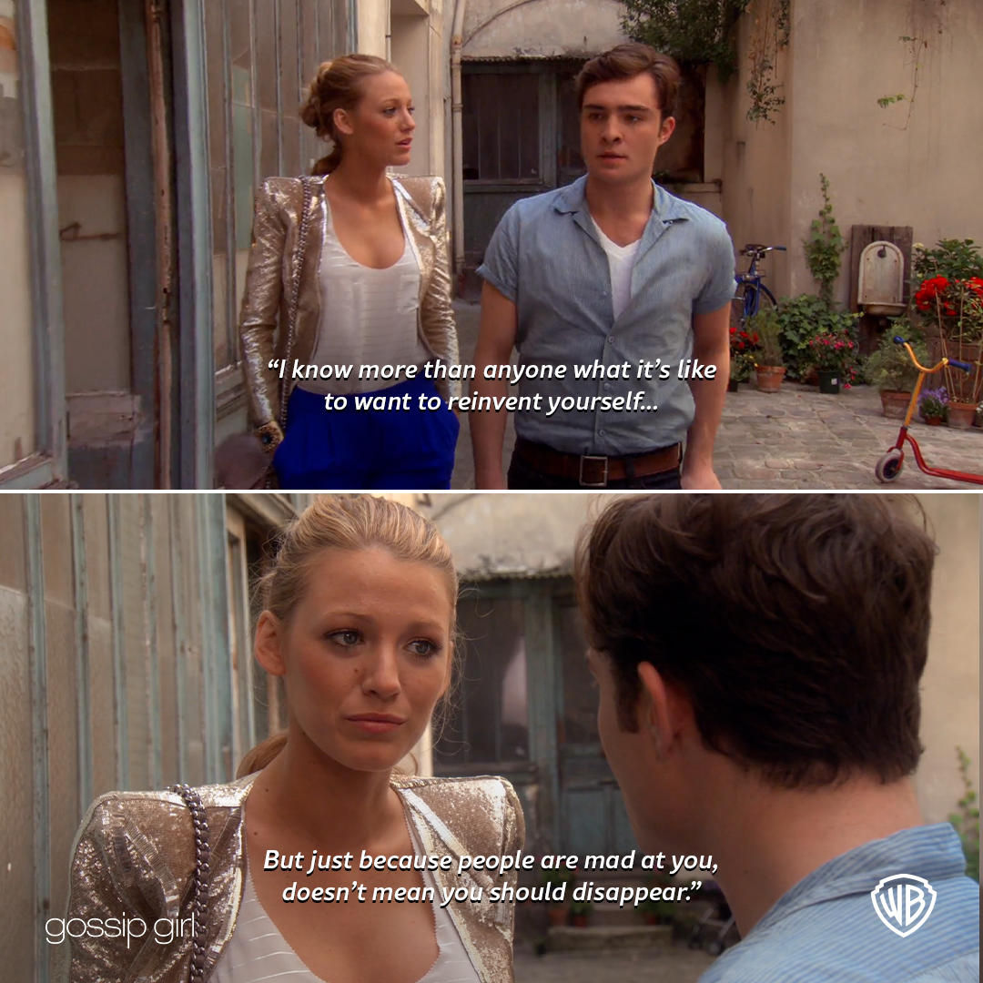 The wise words of Serena van der Woodsen. #GossipGirl