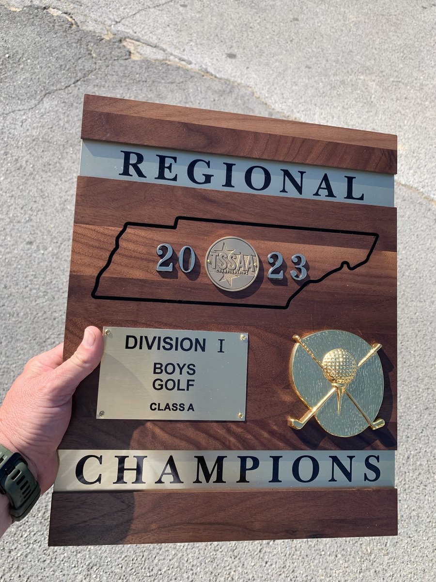 Congratulations to our Alcoa Boys golf team. Div I Region Champions!! 🏌️‍♂️🌪️🏆