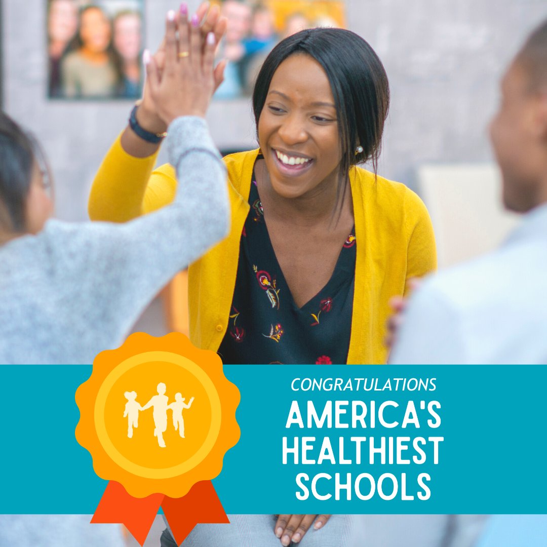 Have you seen the good news? We’re celebrating 781 schools for their commitment to supporting student, staff, and family health! View them all 👉 healthiestschools.org #HealthiestSchools