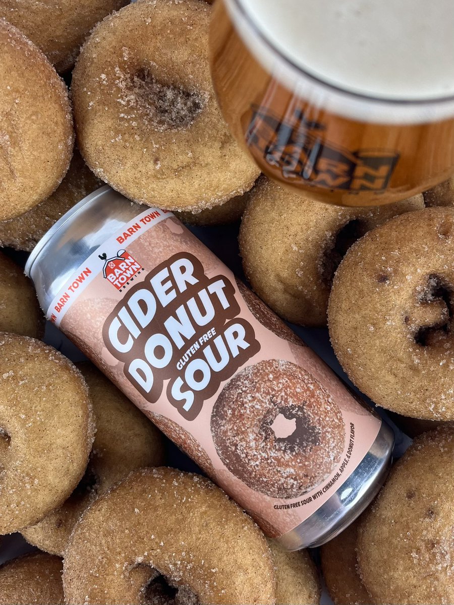 We're over here channeling Fall weather with the release of CIDER DONUT SOUR this Thursday at 11 am!!

Who else is ready for this Fall flavor?