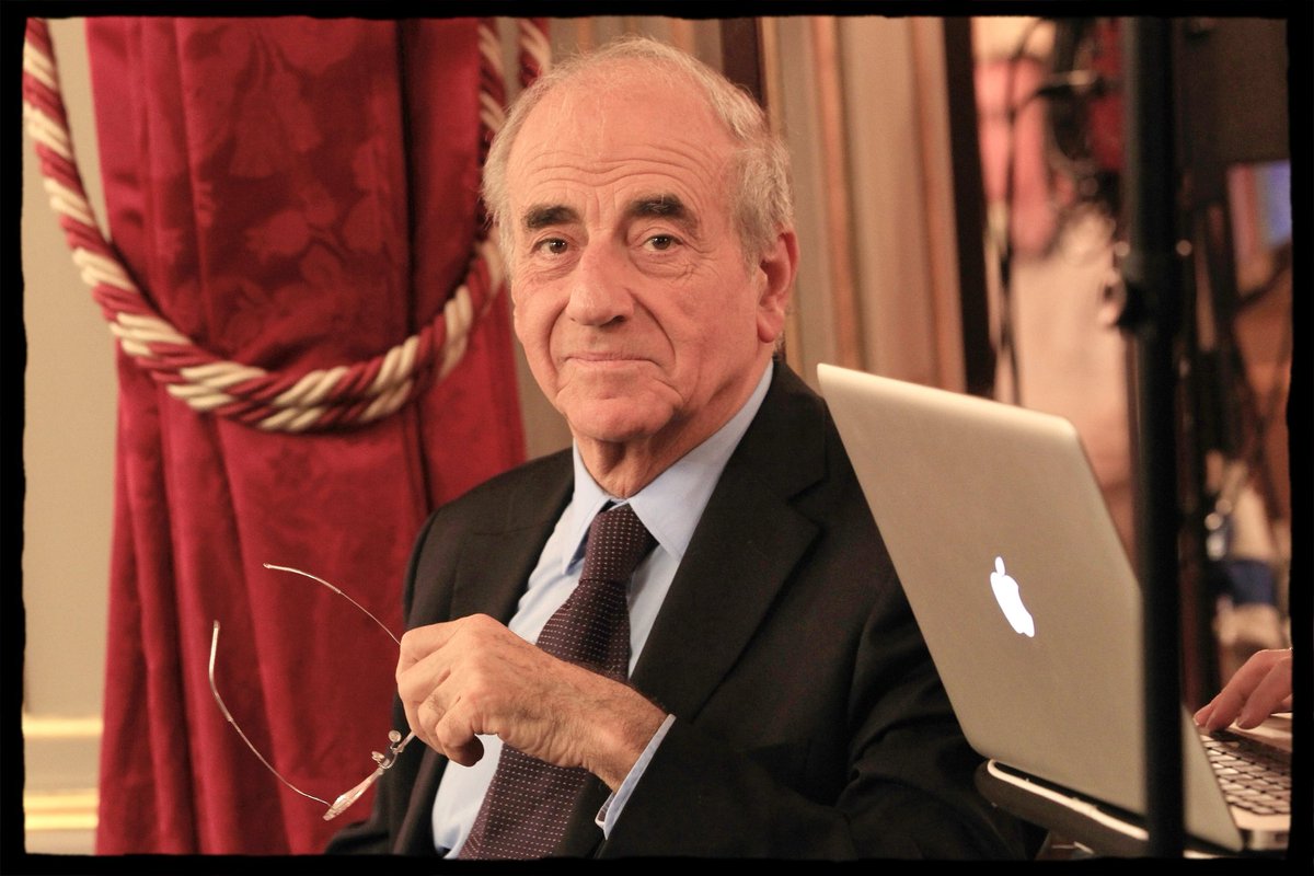 Jean-Pierre Elkabbach. Palais de l’Élysée, novembre 2012. #jeanpierreelkabbach