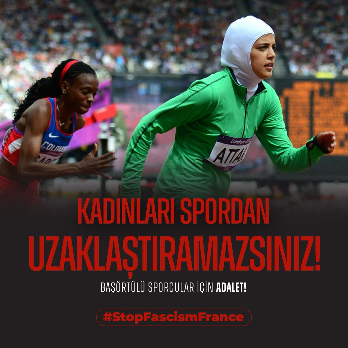 cagnurkilicoglu's tweet photo. "Daha adil bir dünya mümkün"

#StopFascismFrance https://t.co/P5eu3IhcH3