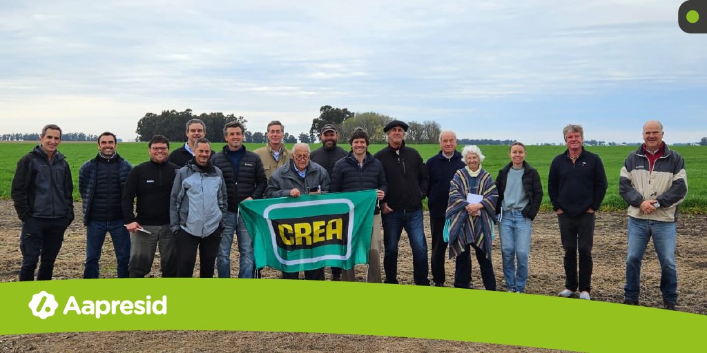 Aapresid y <a href="/crea_arg/">CREA</a>  juntos aportando en el sistema de agricultura sustentable y realizando una recorrida a campo en "El Caburé" San Manuel. 💪🏻

Todo esto no sería posible sin la innovación en la ciencia, tecnología, y desarrollo del conocimiento en red que día a día impulsamos