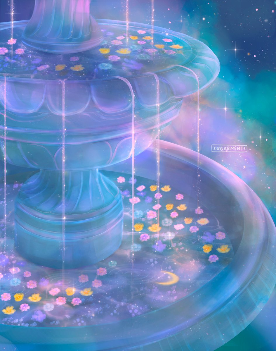 sugarmintdreams's tweet photo. fountain of stars ✨ https://t.co/p5Kx067ahH