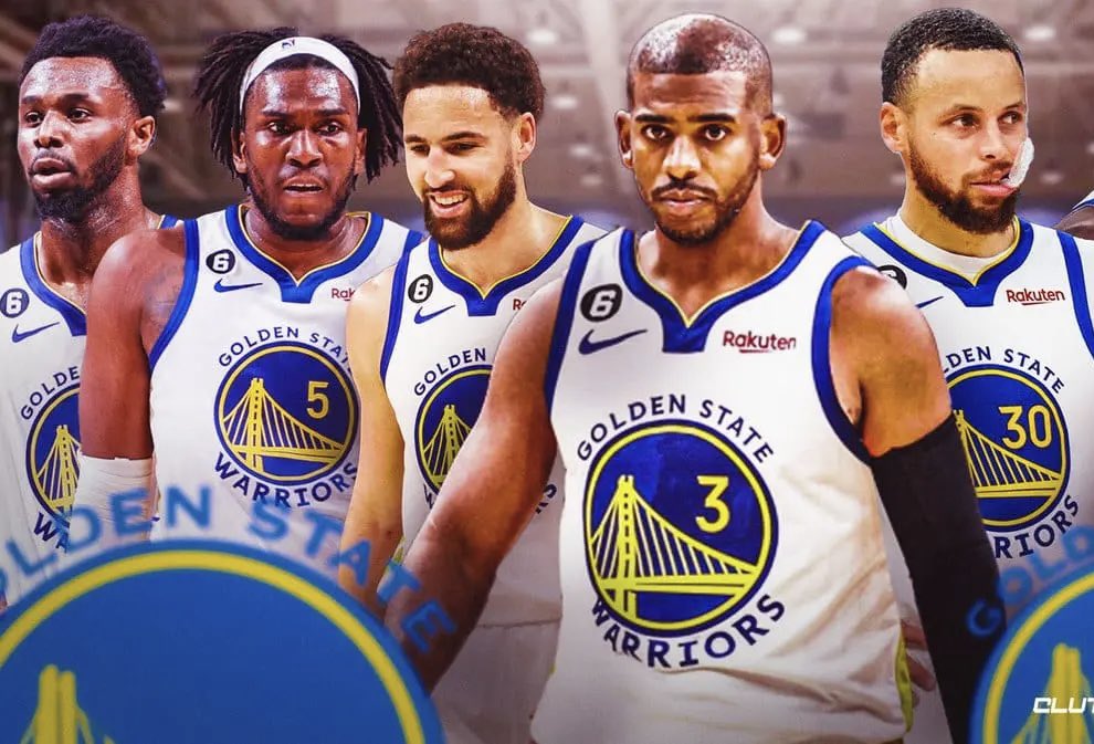baby_face_goat's tweet photo. Steve Kerr just said our pre season opener is going to be 

Steph Curry
Chris Paul
Klay Thompson
Andrew Wiggins 
Kevon Looney

Thoughts? https://t.co/sQrEUuery1
