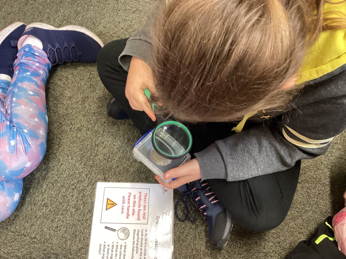 Analysing artefacts and using archaeological techniques to uncover finds at Bosworth battlefield today.