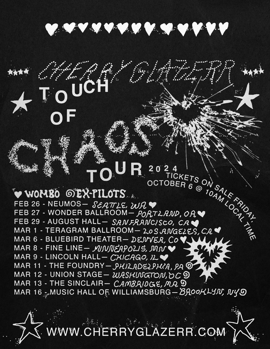 Doing a west coast thingy next year with @cherryglazerr ⭐️
