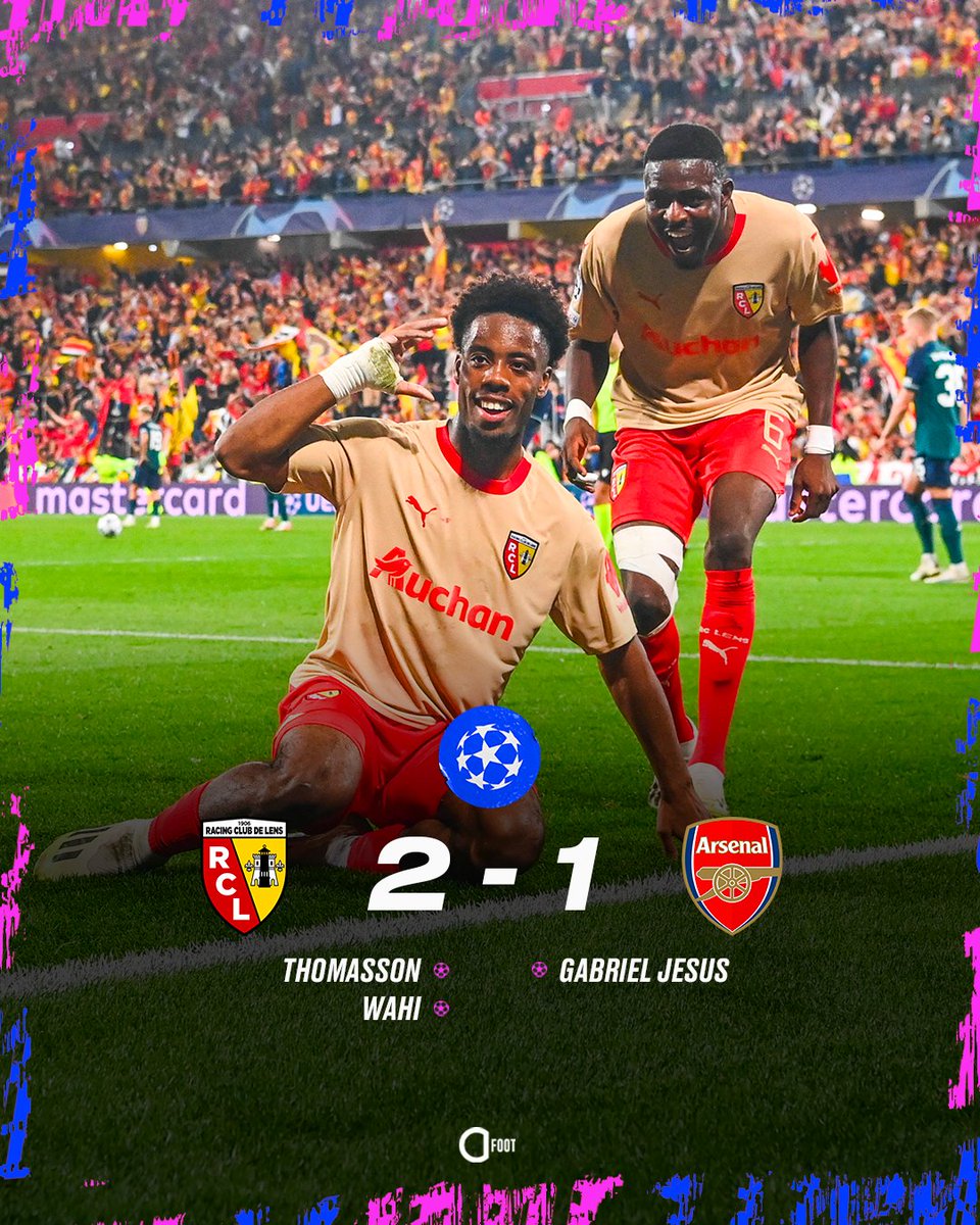 C’EST FINI ! LE RC LENS S’IMPOSE FACE À ARSENAL ET PREND LA TÊTE DE SON GROUPE ! 🔝 𝗜𝗡𝗖𝗥𝗢𝗬𝗔𝗕𝗟𝗘𝗦 𝗟𝗘𝗡𝗦𝗢𝗜𝗦 ! ❤️💛👏