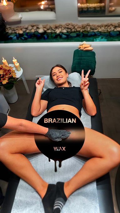 I&rsquo;ve been getting Brazilian waxes for years and I finally filmed one 😩😏 it gets up close and personal