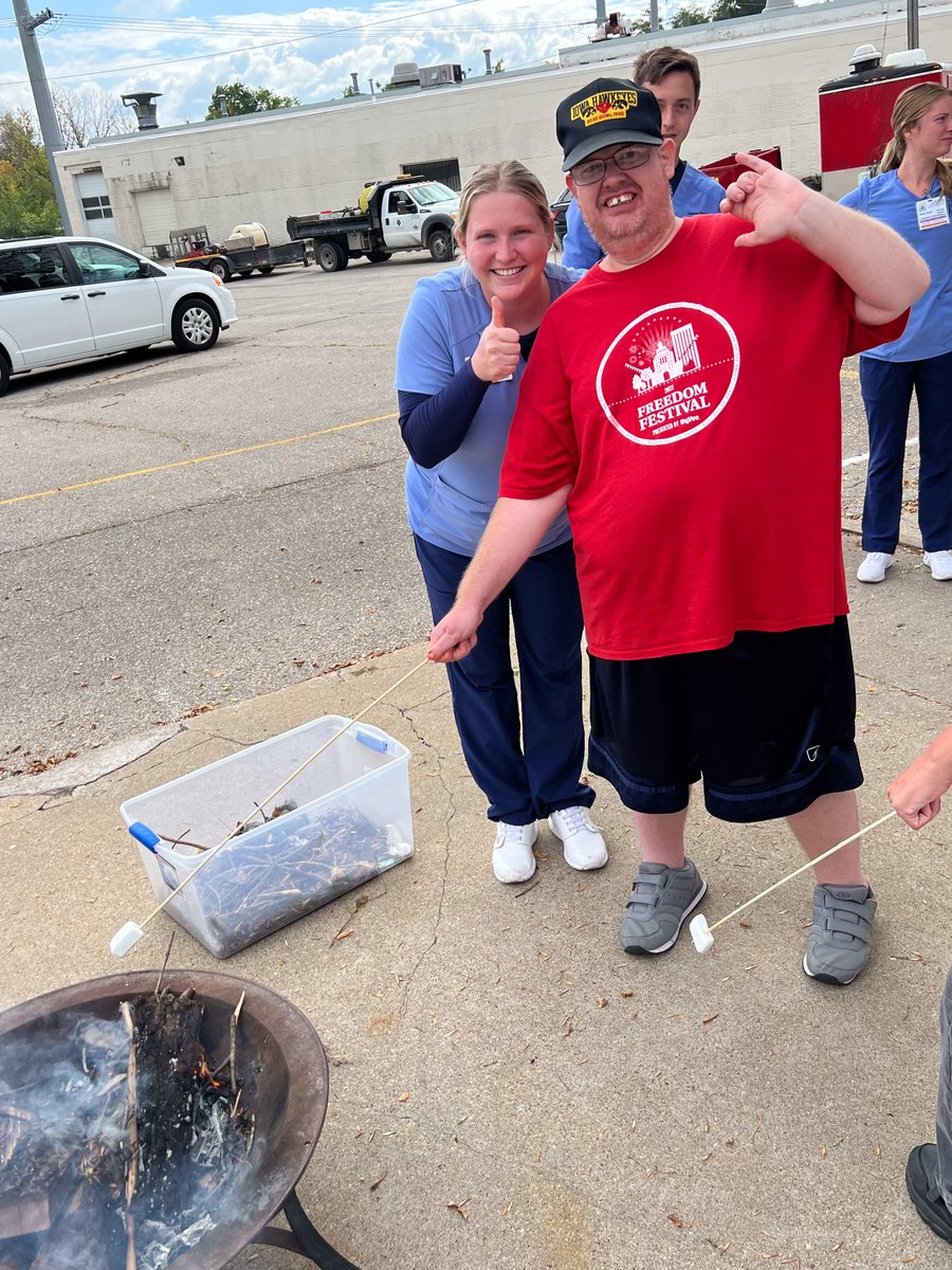 ToTheRescueIA's tweet image. Just us having smore fun at day program!  #ToTheRescue #DayProgramFun