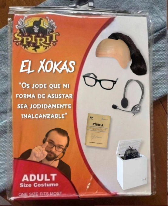 Memakker's tweet image. Ya tengo disfraz para Halloween