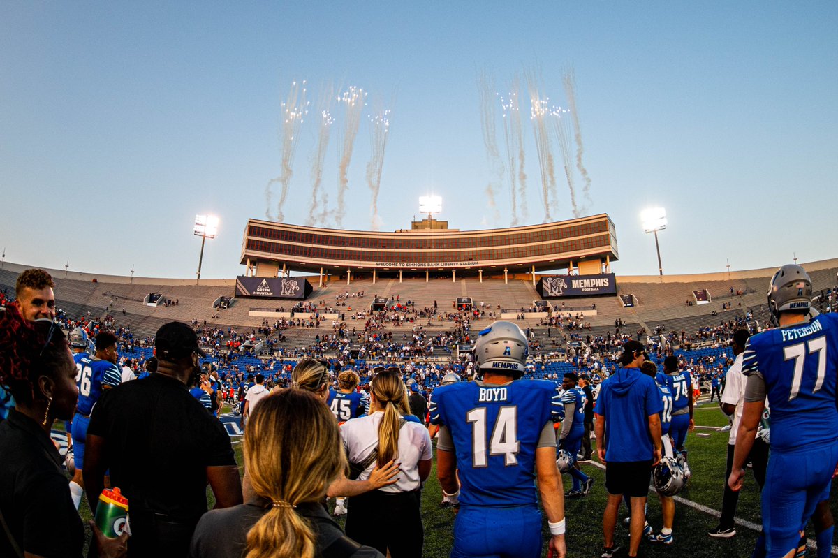 It's a BIG one next Friday night vs Tulane!

We need all of Memphis at this game!

🎟️ gotigersgo.me/10-13Tulane