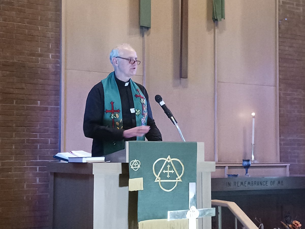 Rev. Gregory J. Semeniuk relays the story of a parishioner and their family whose matriarch dealt with mental illness of <a href="/NiagaraUniv/">Niagara University</a>. #InterfaithPrayerServiceforMH #MIAW2023 #CompassionInAction <a href="/NiagaraUMission/">Niagara University Mission</a> <a href="/NAMICommunicate/">NAMI</a>