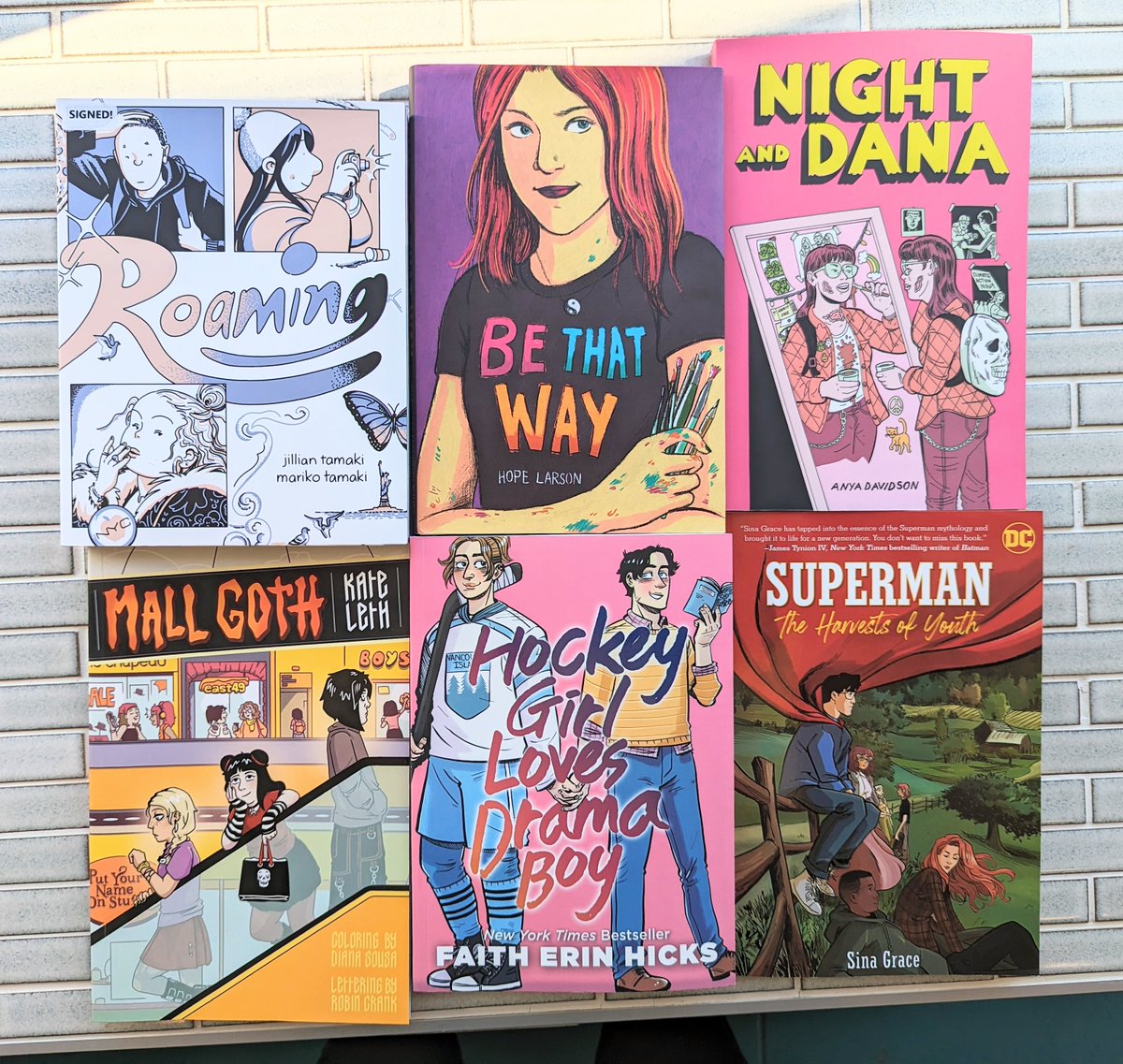 We're living in the golden age of young adult graphic novels, y'all. These are all from the last couple weeks!