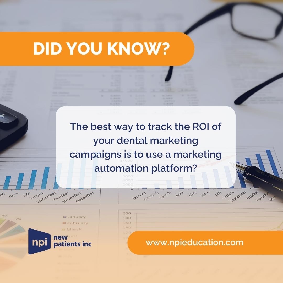Measuring success is the key to growth. By tracking website traffic, leads generated, and appointments booked, you can fine-tune your dental marketing strategy for maximum impact. Don't just hope for success, track it!

#NewPatientsInc #DentalMarketing #SuccessMetrics #DataDriven