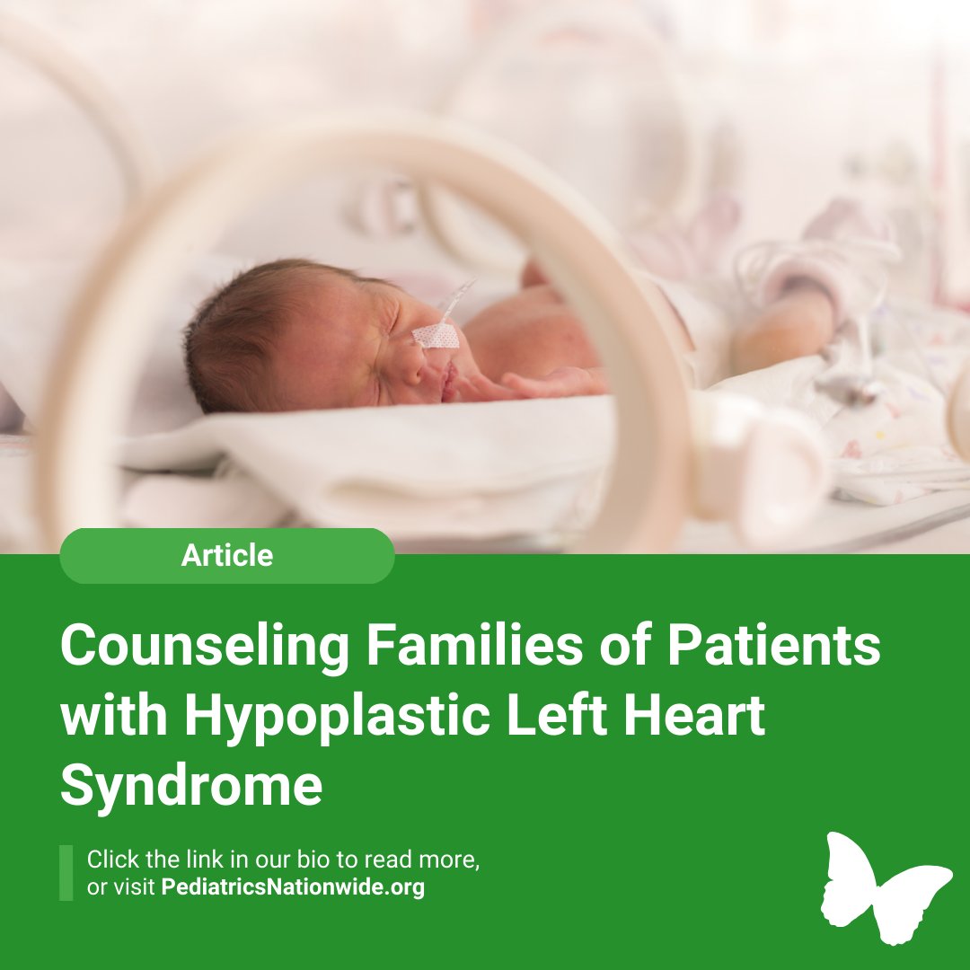 Ten years ago, researchers surveyed pediatric cardiac providers about initial counseling for families of patients with HLHS. They recently queried providers again. See what’s changed. bit.ly/461xSm6