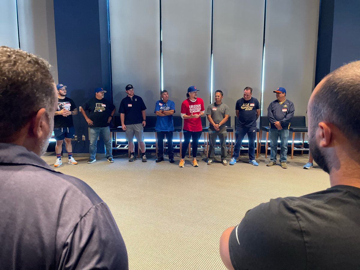 We teamed up with @Up2UsSports to host local coaches for our Amazin' Mets Foundation Coach Development Program! The program teaches local baseball &amp; softball coaches how to build meaningful relationships with their players and be powerful, supportive mentors. #NationalCoachesDay