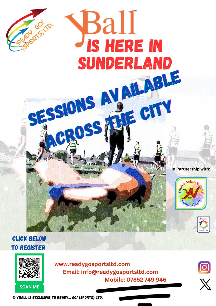 YAV_Sunderland's tweet image. ☀️Excited at the launch of amazing new competitive licensed sports as part of 
💥#VX💥 Sports with @readygosports 🥳 
Pleased to be one of the first partners delivering and running VX Sports in the city @SunderlandUK 🤩 throughout the week &amp;amp; across the city 🌟