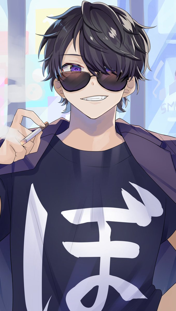 すもーきんぼんさん🍆 #ぼんさん何してんすか #ドズル社アート