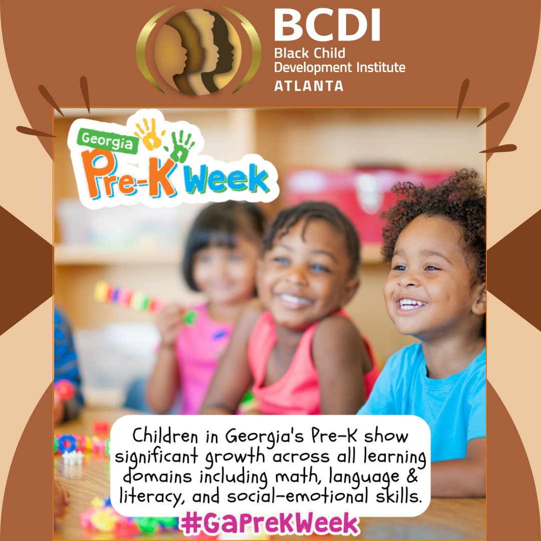 BCDI-Atlanta (@bcdiatlanta) on Twitter photo π Join us in celebrating Georgia Pre-K Week! πβ¨
BCDI-Atlanta supports this initiative by <a href="/GeorgiaVoices/">Voices for Georgia's Children</a> for Children. We're committed to providing high-quality care and education for your little ones.
#GeorgiaPreKWeek #BCDIAtlanta π Join us in celebrating Georgia Pre-K Week! πβ¨
BCDI-Atlanta supports this initiative by <a href="/GeorgiaVoices/">Voices for Georgia's Children</a> for Children. We're committed to providing high-quality care and education for your little ones.
#GeorgiaPreKWeek #BCDIAtlanta