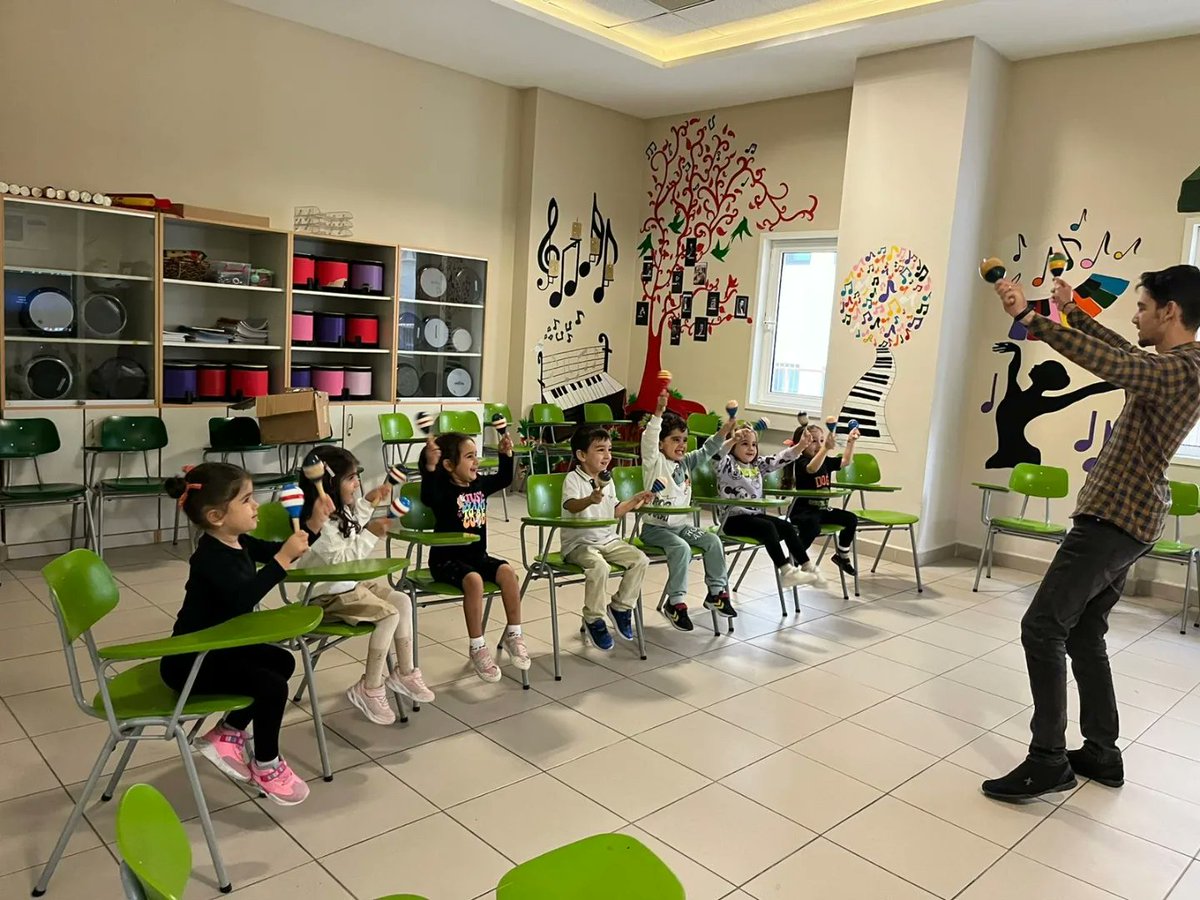 doga_halkali's tweet photo. Bu haftanın öğrenilen şarkısı ; Marakası Salla🙌 Oynadık,dans ettik,ritmi yakaladık🎶🎵

#dogaokulları 
@DogaOkullari https://t.co/ljZ0UTrEBT