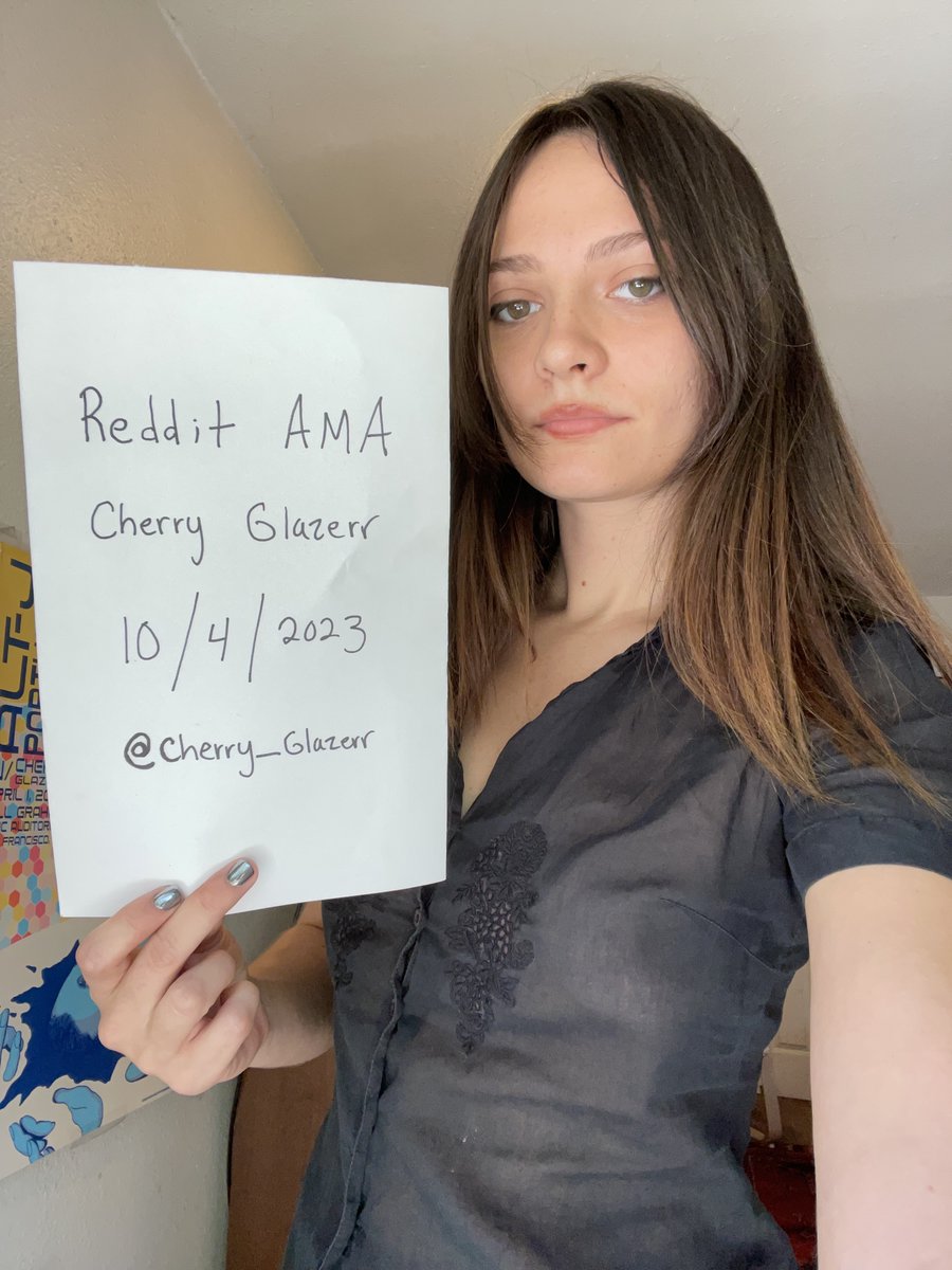 Cherry Glazerr (@cherryglazerr) on Twitter photo I'm doing a Reddit AMA tomorrow at 11am PT! Meet me at reddit.com/r/indieheads and ask me anything! <a href="/Reddit/">Reddit, Inc.</a> I'm doing a Reddit AMA tomorrow at 11am PT! Meet me at reddit.com/r/indieheads and ask me anything! <a href="/Reddit/">Reddit, Inc.</a>