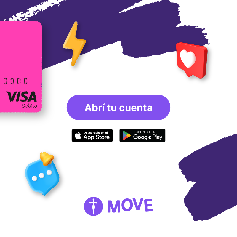 BancoGalicia's tweet photo. ¿Todavía no sos Galicia Move?
😉 Abrí tu cuenta gratis
😎 Disfrutá los mejores beneficios
🤑 Hacé rendir tu plata día a día
Sólo en 5 minutos y desde la APP