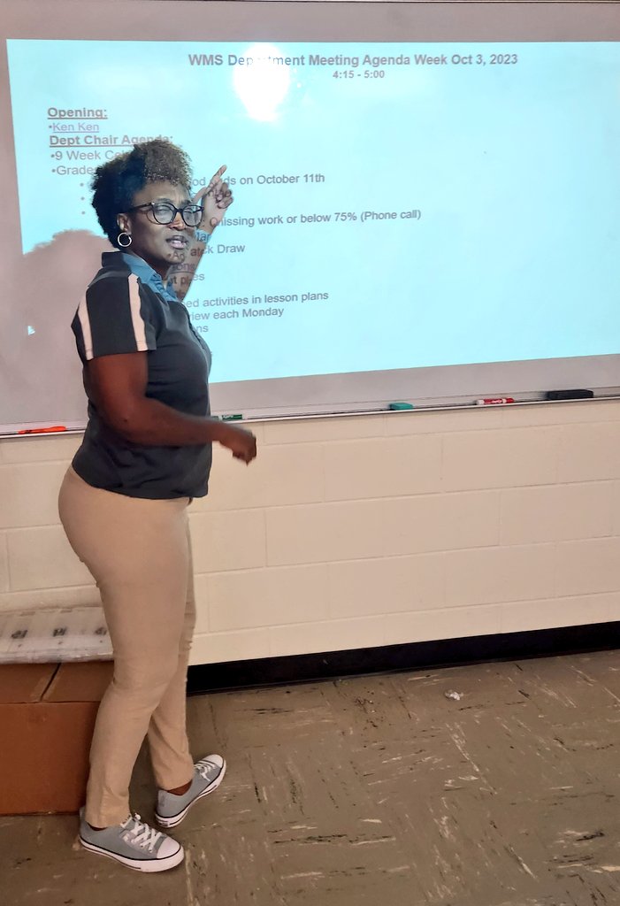 melanie_kellam's tweet photo. What a great @Math_HCS dept. meeting @WMSHCS today!! Ms. Usher modeled a critical thinking math opener, and I GOT IT!! We also reviewed #TotalParticipation & analyzed Map data to develop an "intentional" plan to grow learners. #WinningForKids @wilkerson_banks @RobynWhiteHCS https://t.co/rB799EOCHE