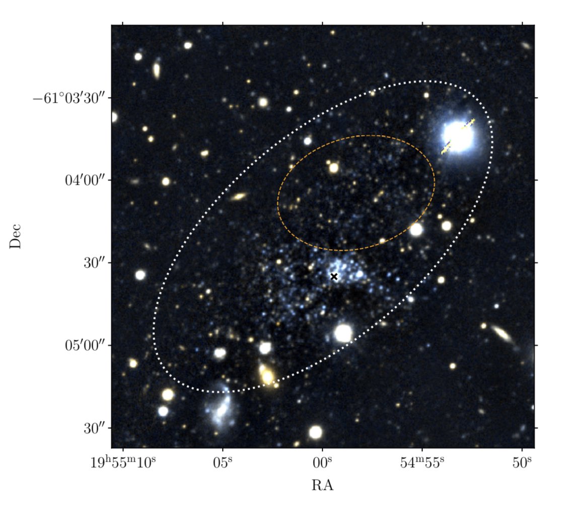 bmutlupakdil's tweet image. Check out our newest discovery! Pavo, a new isolated star-forming dwarf galaxy just outside the Local Group: arxiv.org/pdf/2310.01478…. We developed a CNN-based algorithm to identify isolated faint galaxies! We have so many exciting candidates! This is just one of them 🥳
