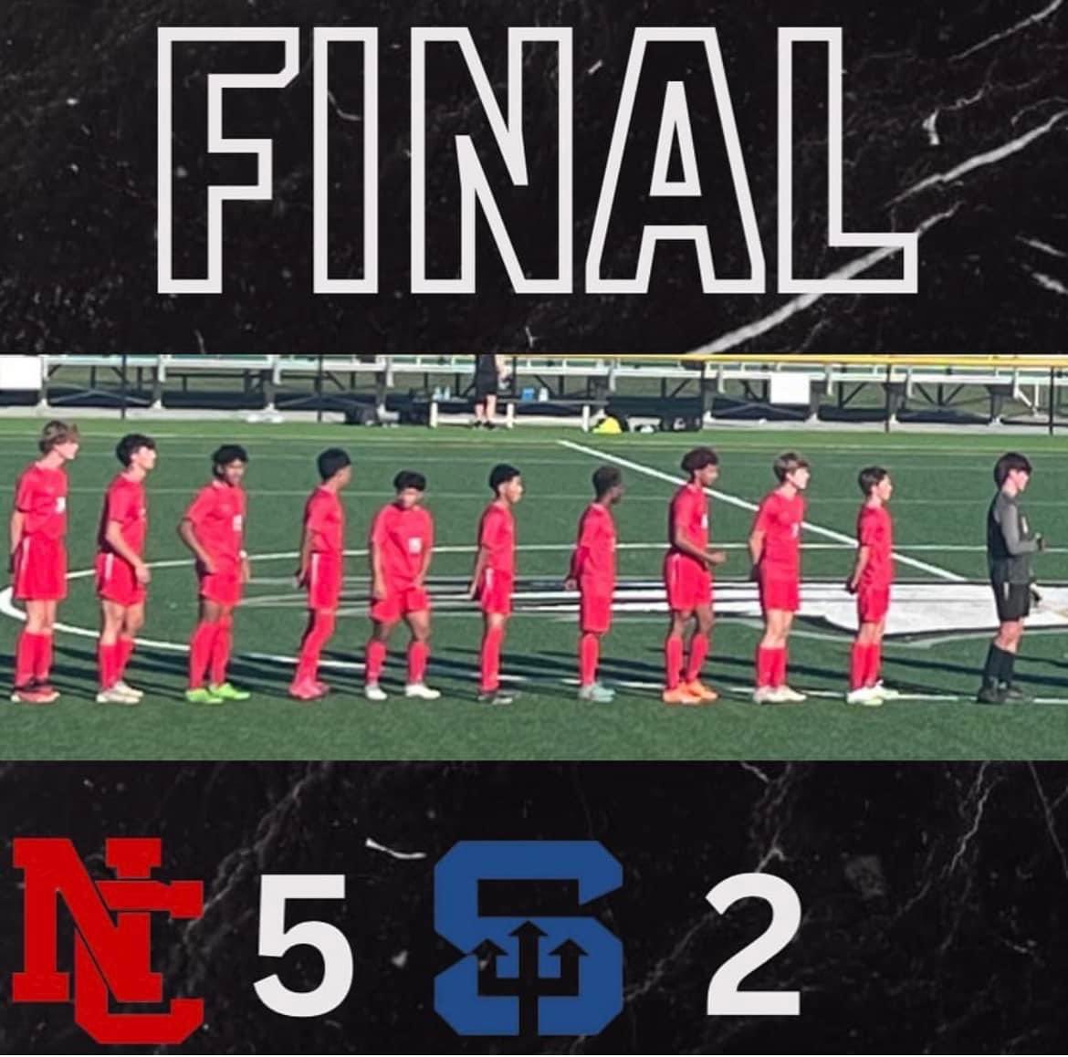 nchs_msoccer's tweet photo. First step complete ✅ on our #Q48! Next up: vs Herron at 📍Zionsville 7:30 p.m. Wednesday! https://t.co/7cHZuikj2I