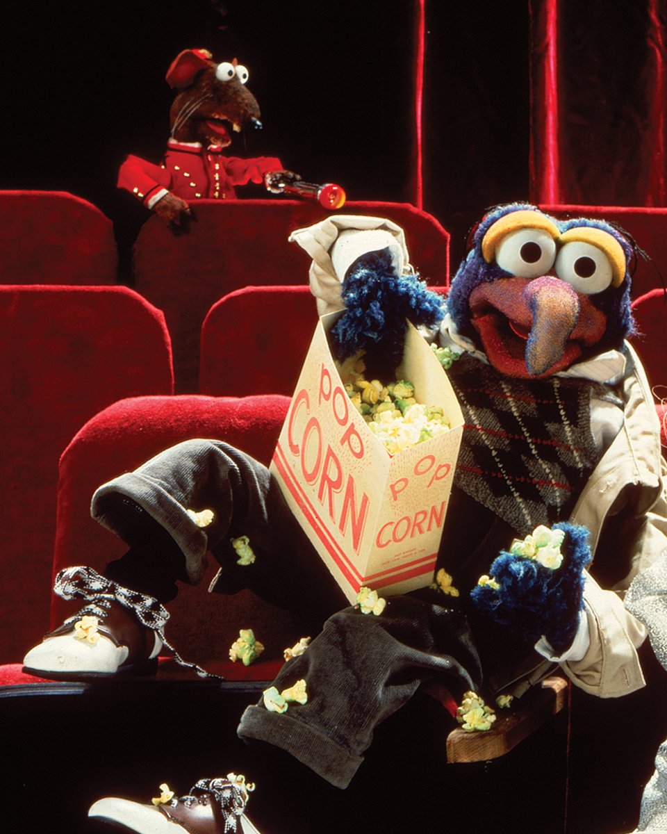 GonzotheGreat's tweet image. There's nothing I love more than watching weird movies! My favorite way to watch them is sitting backwards and watching the reflection of the movie on a picture frame. I call it picture-in-picture!!