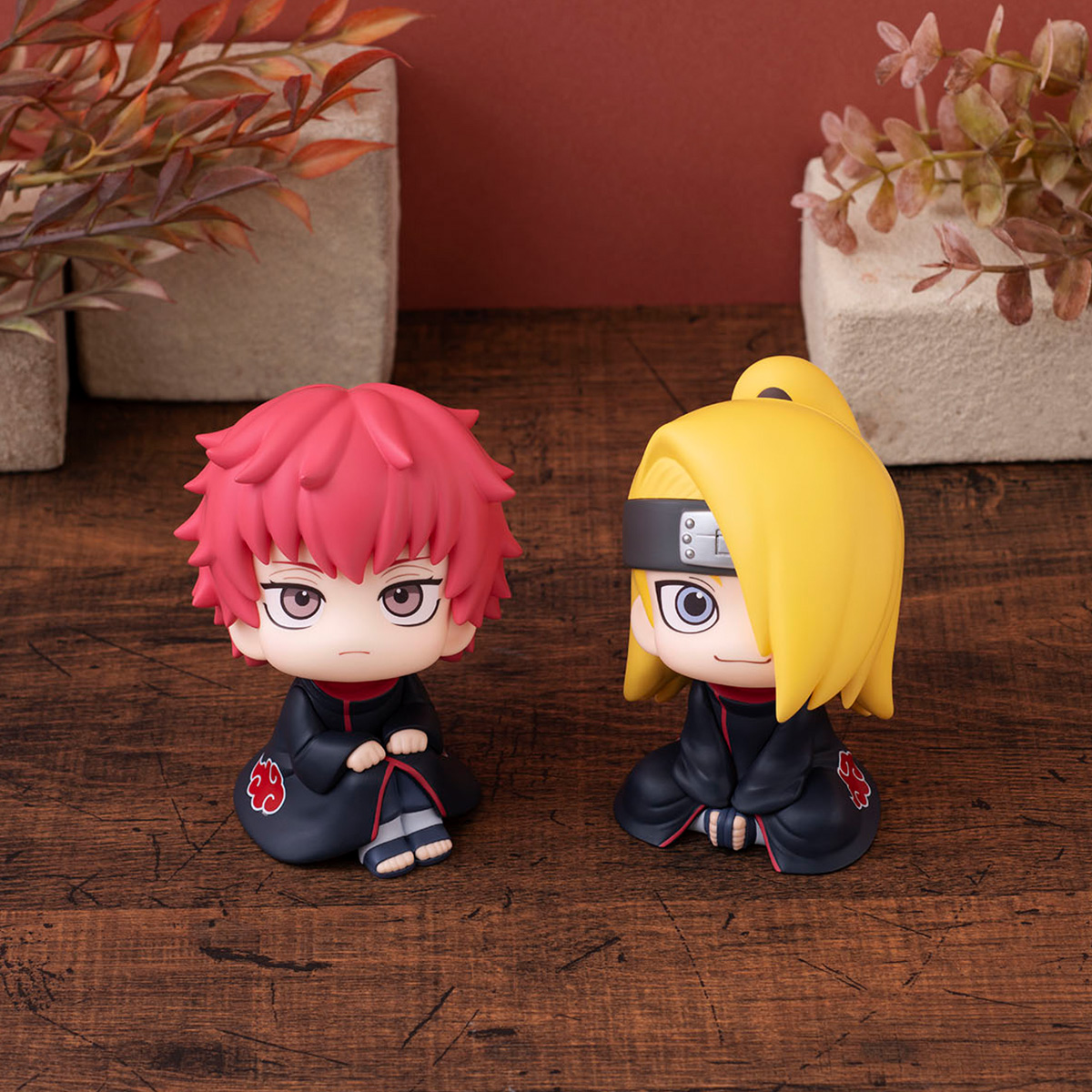 NARUTO】 見上げて見守るフィギュア #るかっぷ 「サソリ/ デイダラ