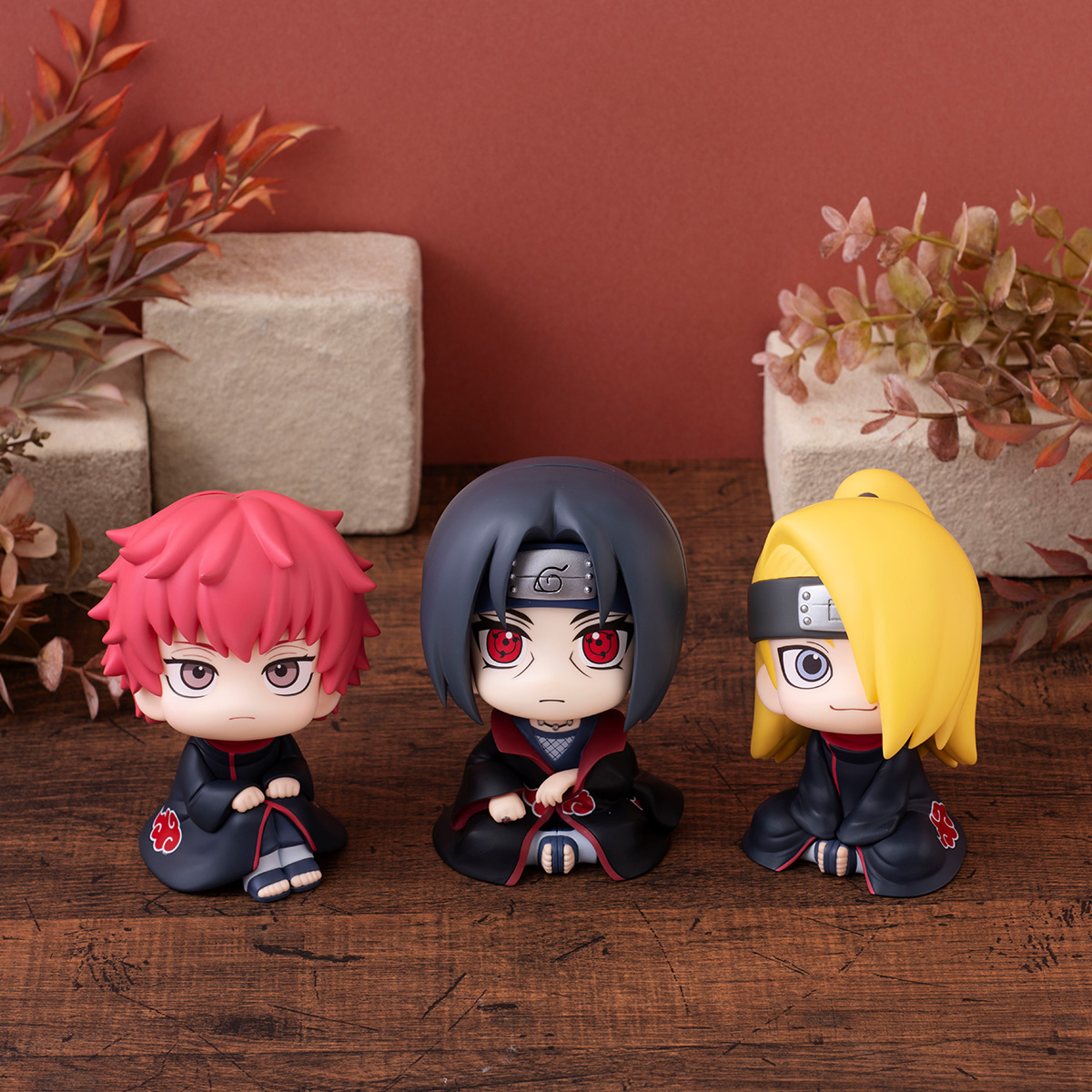 NARUTO】 見上げて見守るフィギュア #るかっぷ 「サソリ/ デイダラ