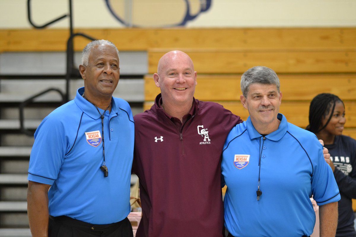 We celebrated NFHS Official Appreciation Night at CATA! Thank you to all our officials who help with all high school sporting events! We appreciate you! @AGHoulihan @UCPSNC @UCPSNCAthletics @CATAMonroeNC