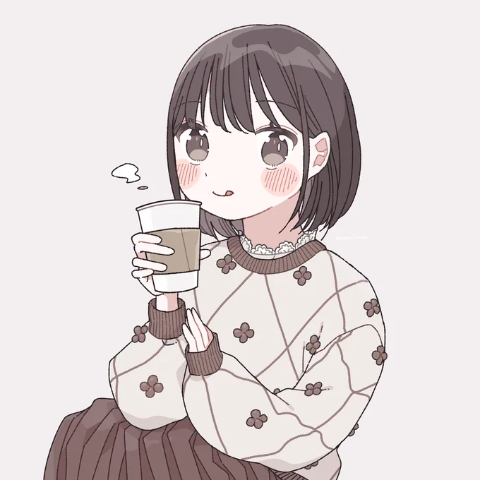ホットコーヒーの季節 #創作
