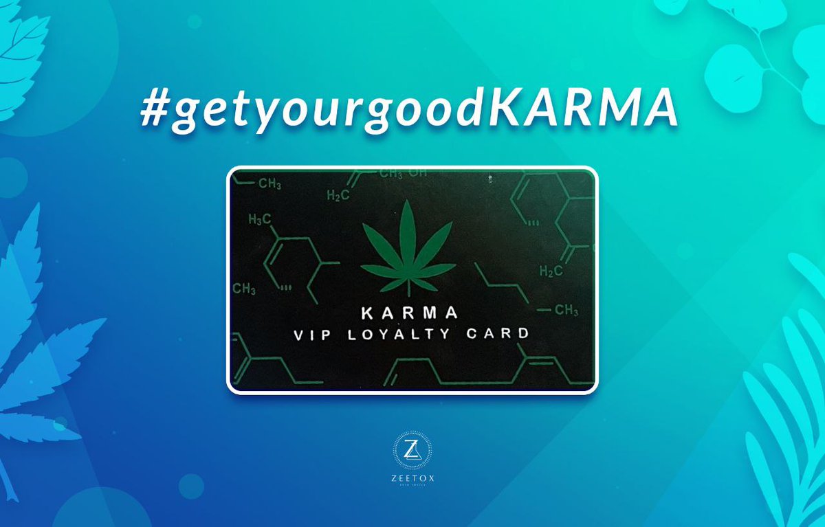 ZEETOX_GLOBAL's tweet photo. Our partners at Karma are extending some GOOD KARMA with their VIP Loyalty Card. Unlock exclusive promos and freebies now! 🎁🌿
Learn more: https://t.co/vSpF3oQfgP
Elevate your experience today! 💚 #Karma #VIPCard https://t.co/5OLlrl2Htl