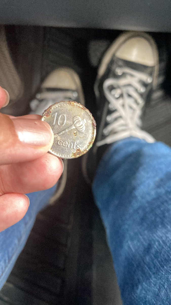 samsonlailai's tweet photo. I just found 10c in my shoe 😂 what does this mean? And how much good luck are we talking ? https://t.co/4TGZ04EP8Y