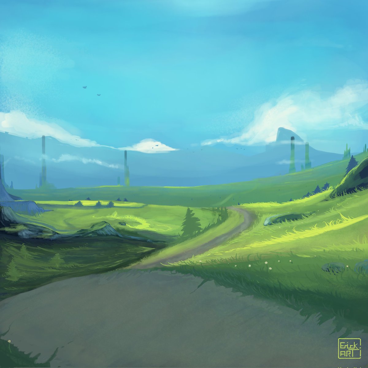 erick_arti's tweet photo. Day 3 #inktober2023 #Inktober #inktoberart #inktober2023day3 #inktoberday3 #inktoberpatch #illustration #art #artist #landscape #artland #pathart #comissionsopen #comissoes #drawing #comission #rt #arthelp https://t.co/hAF3BrONzr