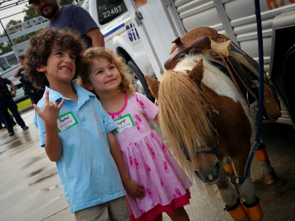HCSOTexas's tweet photo. Thank you, Harris County, for joining us on National Night Out despite the inclement weather. We enjoyed interacting with our residents and creating memories. We look forward to next year's NNO! 

Photo gallery: https://t.co/mYOCrcctSX. #HCSONNO2023 #NNO2023 #HouNews https://t.co/PJRT6AEJV5