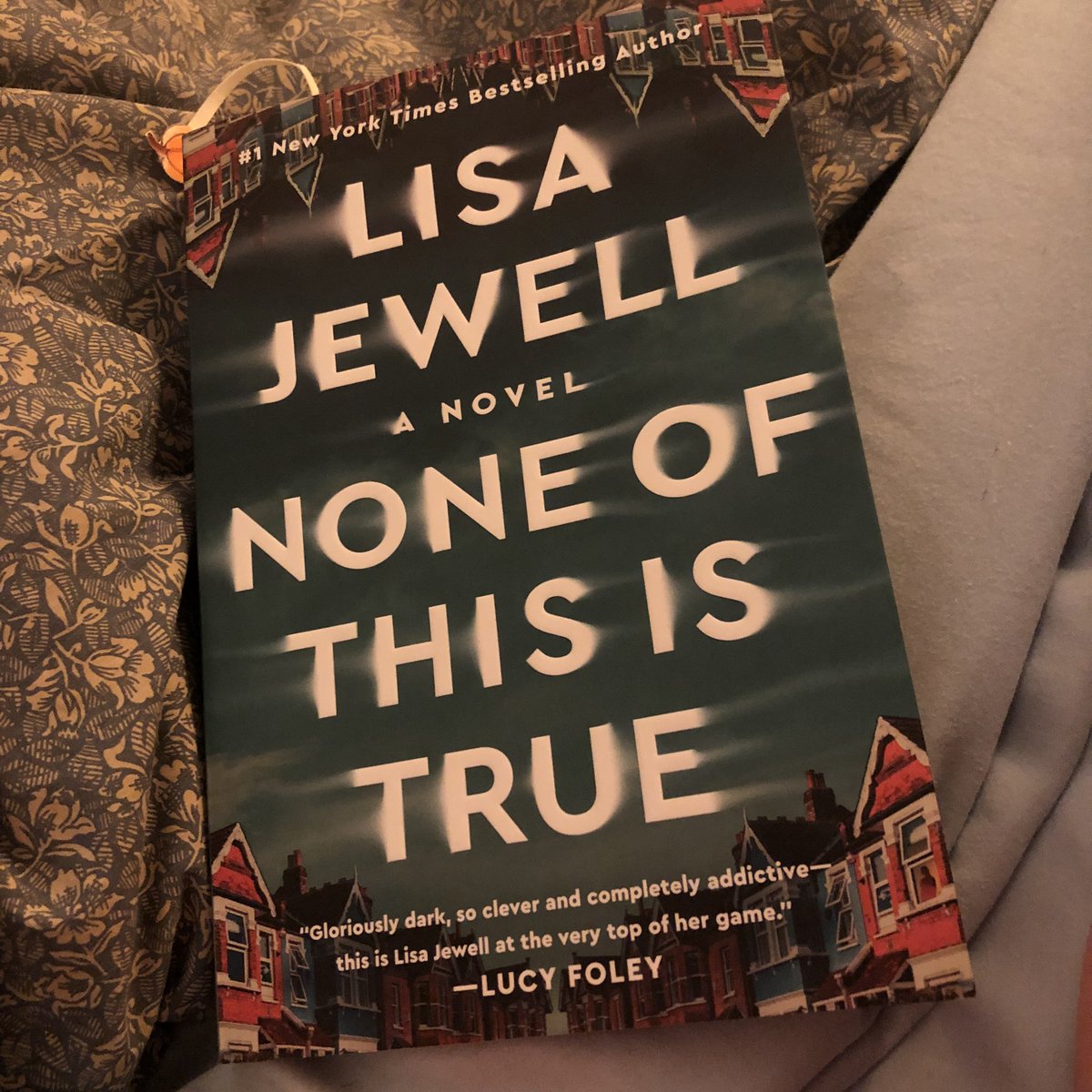 This was fantastic! It was twisty, intense, and a bit creepy. It might have felt a bit predictable at times, but that suspenseful build up kept me completely hooked!❤️📖 #NoneOfThisIsTrue by @lisajewelluk