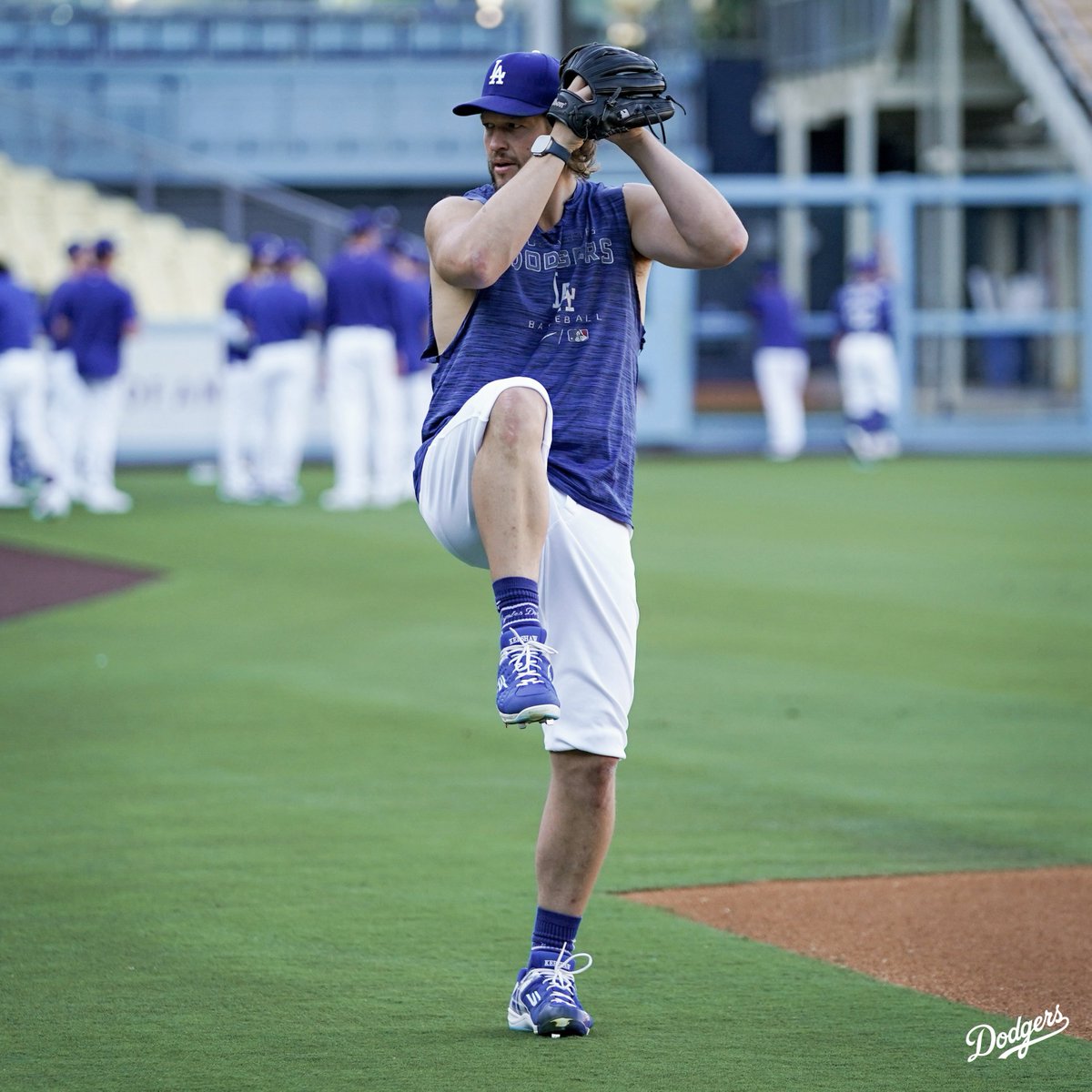 Los Angeles Dodgers on X: Kersh putting in work. #NLDS