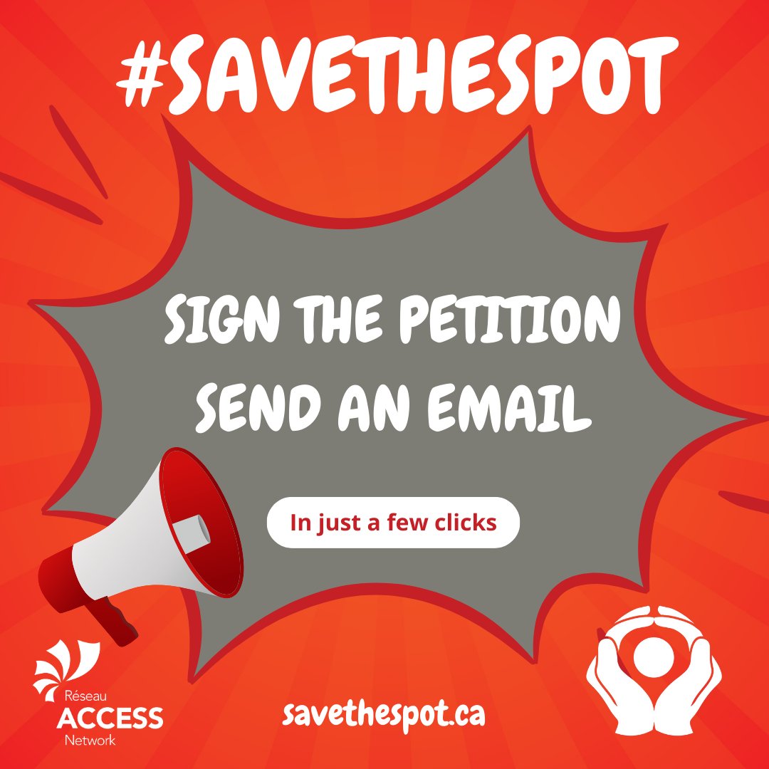 Help us #SaveTheSpot and get funding to save lives! Follow the link to sign our petition and email MPP @MichaelTibollo in just a few clicks so we can pressure the province to approve our funding application and save Sudbury’s supervised consumption site. SaveTheSpot.ca