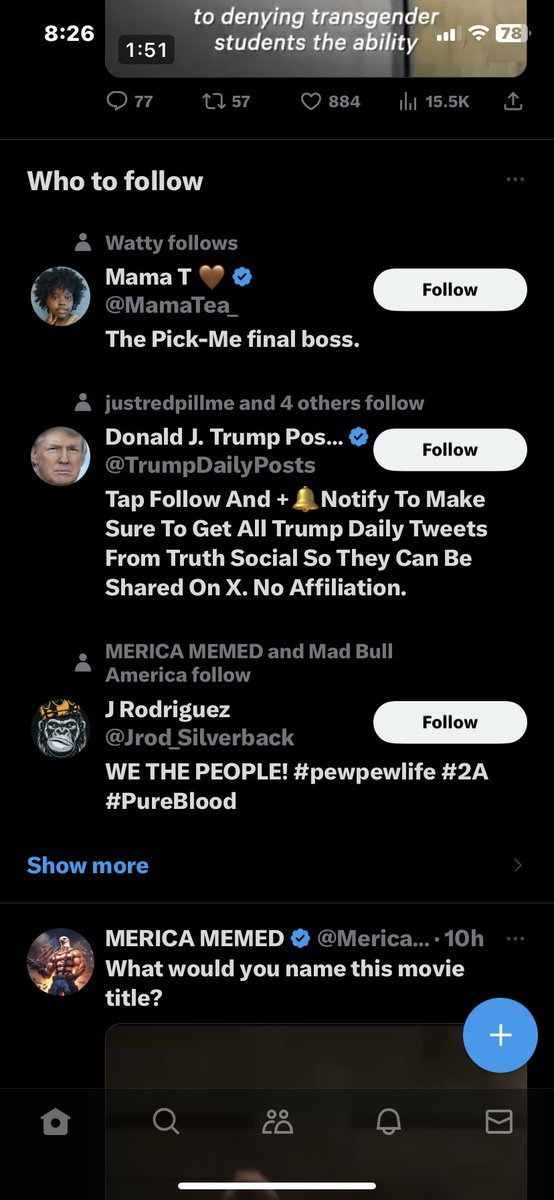 BOBUTAH_X's tweet image. X recommends I follow:  #WhoToFollow