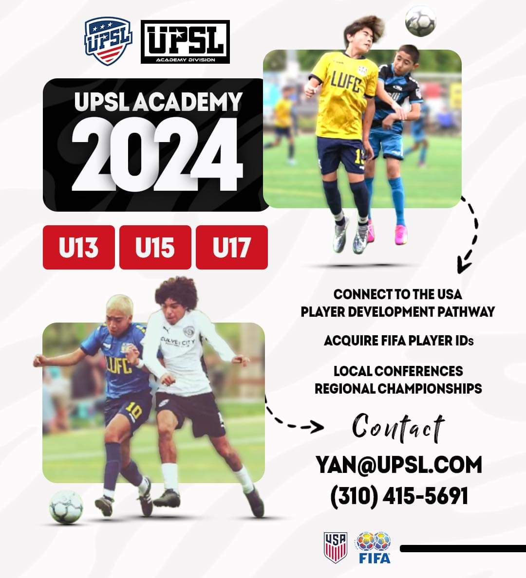 sdarmadasc's tweet photo. Coming Spring of 2024.
U17 team to be formed and participate in the UPSL Academy. 

Information to be posted soon. https://t.co/L2A8yPxs57