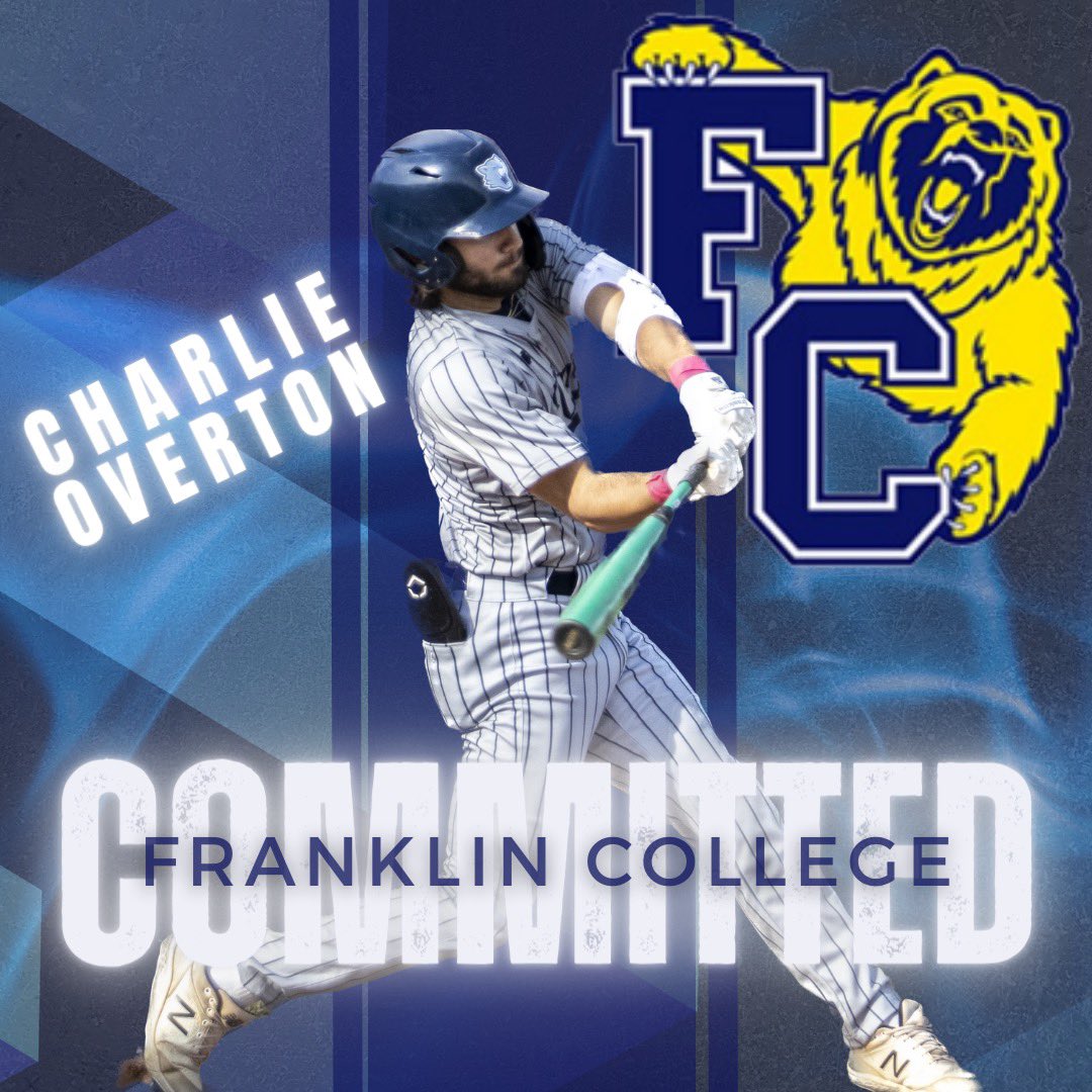 So excited to continue my academic and baseball career at Franklin College.  So blessed and thankful to <a href="/FCGrizBaseball/">Coach Marshall</a> and <a href="/JakeSprinkle19/">Jake Sprinkle</a> for this amazing opportunity. Go Griz!
<a href="/GCA_VarBaseball/">GCA Varsity Baseball</a> <a href="/gcacougarsports/">GCA Athletics</a> <a href="/2024Astros/">Indiana Astros 2024</a> <a href="/IndianaAstros/">Indiana Astros Org</a>