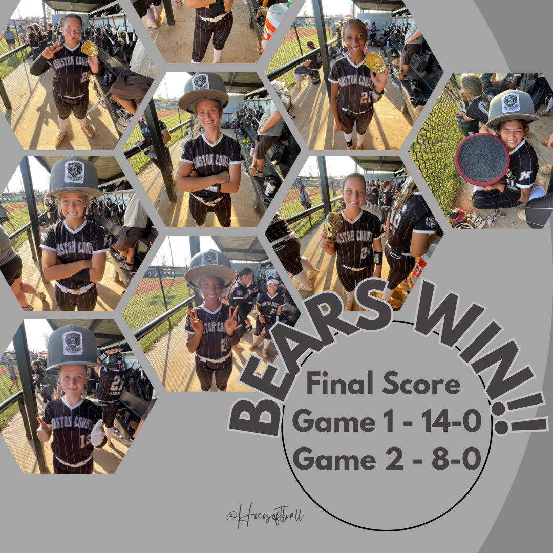 Beat Veterans to complete the sweep! Run ruled all 3 games! 🧹🧹🧹 Games were electric tonight!  High energy, LOTS of hits, and great pitching! #trainsacoming 

Tonight’s wins claim our spot as county champs! #OURcounty