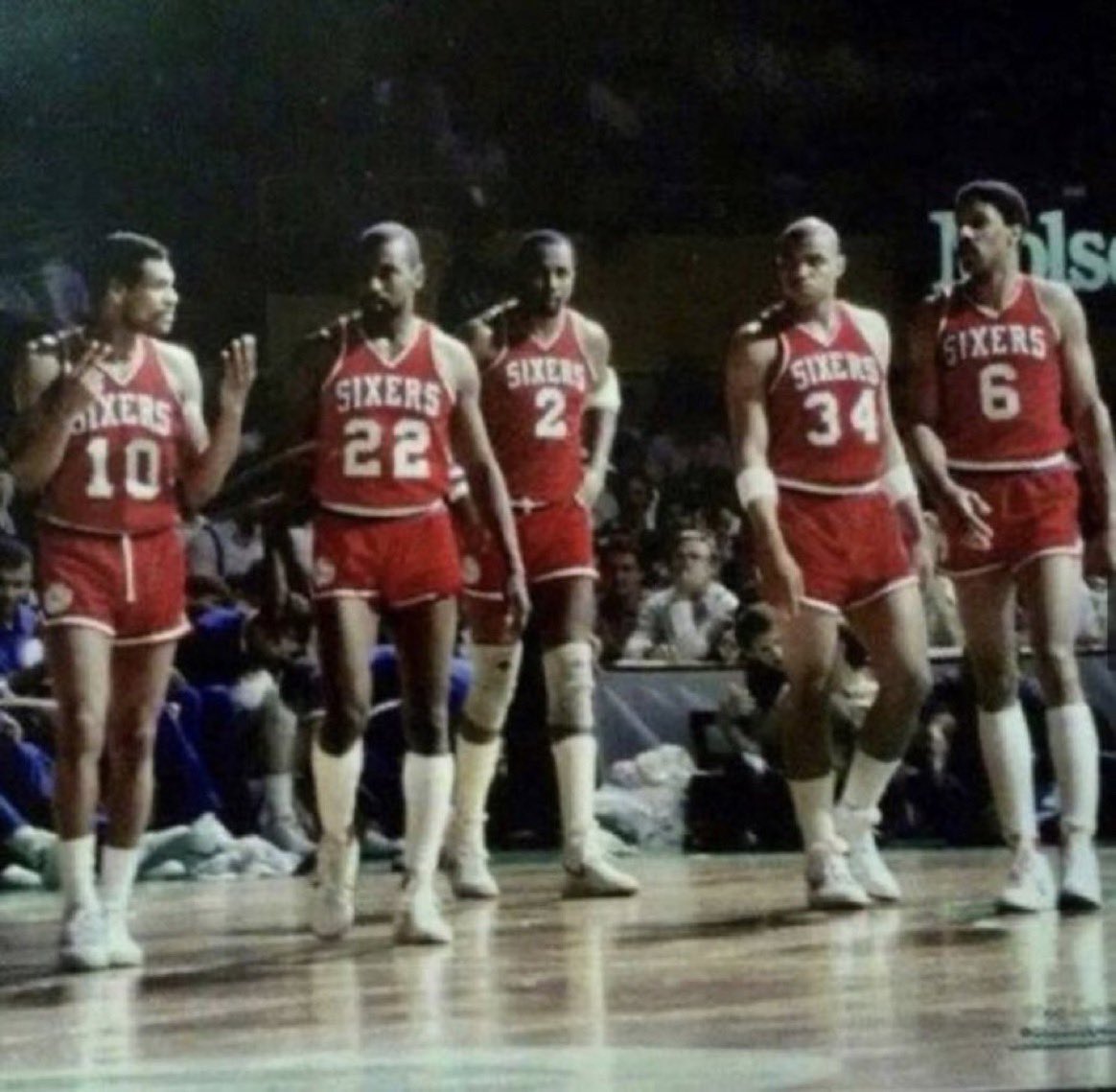 Super70sSports's tweet photo. “The NBA’s better now.”

Motherfucker, the 76ers started four Hall of Famers and an All-Star in the mid-80s and their sixth man was also a fucking Hall of Famer and they couldn’t even win their division. https://t.co/mpATUiDbEQ