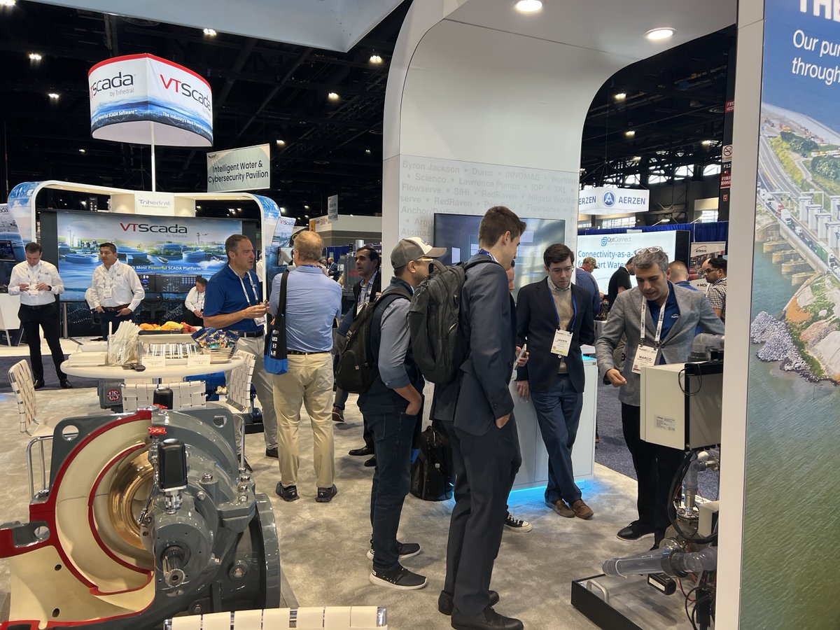 Flowserve's tweet image. Just one day left at #WEFTEC2023 in Chicago.

For the past two days, the crowds have gathered around #Flowserve Booth 4404 to see solutions for the water industry, digital water, predictive analytics with RedRaven, and our reliable pump solutions. 
 
ow.ly/TzNx50PSGXv