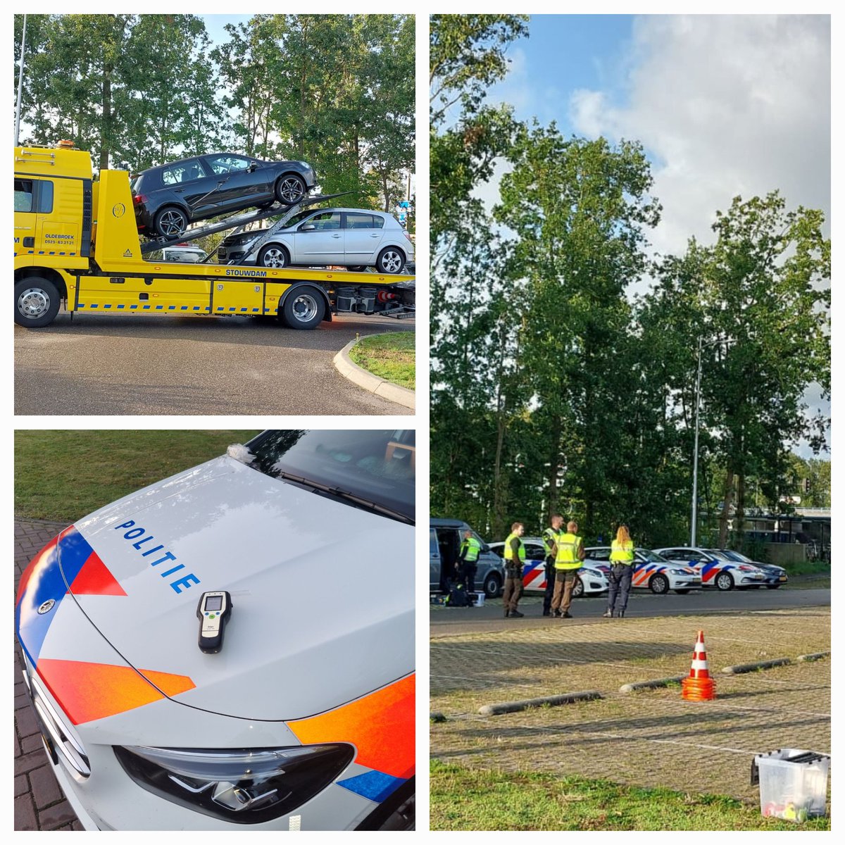 Tussen 15-23 u. hielden wij met 45 professionals een multidisciplinairecontrole #Heerde #Epe en stuk #A50. Resultaat: 3x beslagname auto, 4x WOK, 30x PV mobiel bellen, 137x PV snelheid, 66x PV overige (lading, gordel, helm, rijbewijs etc.) 1x PV rijden onder invloed drugs. Peter